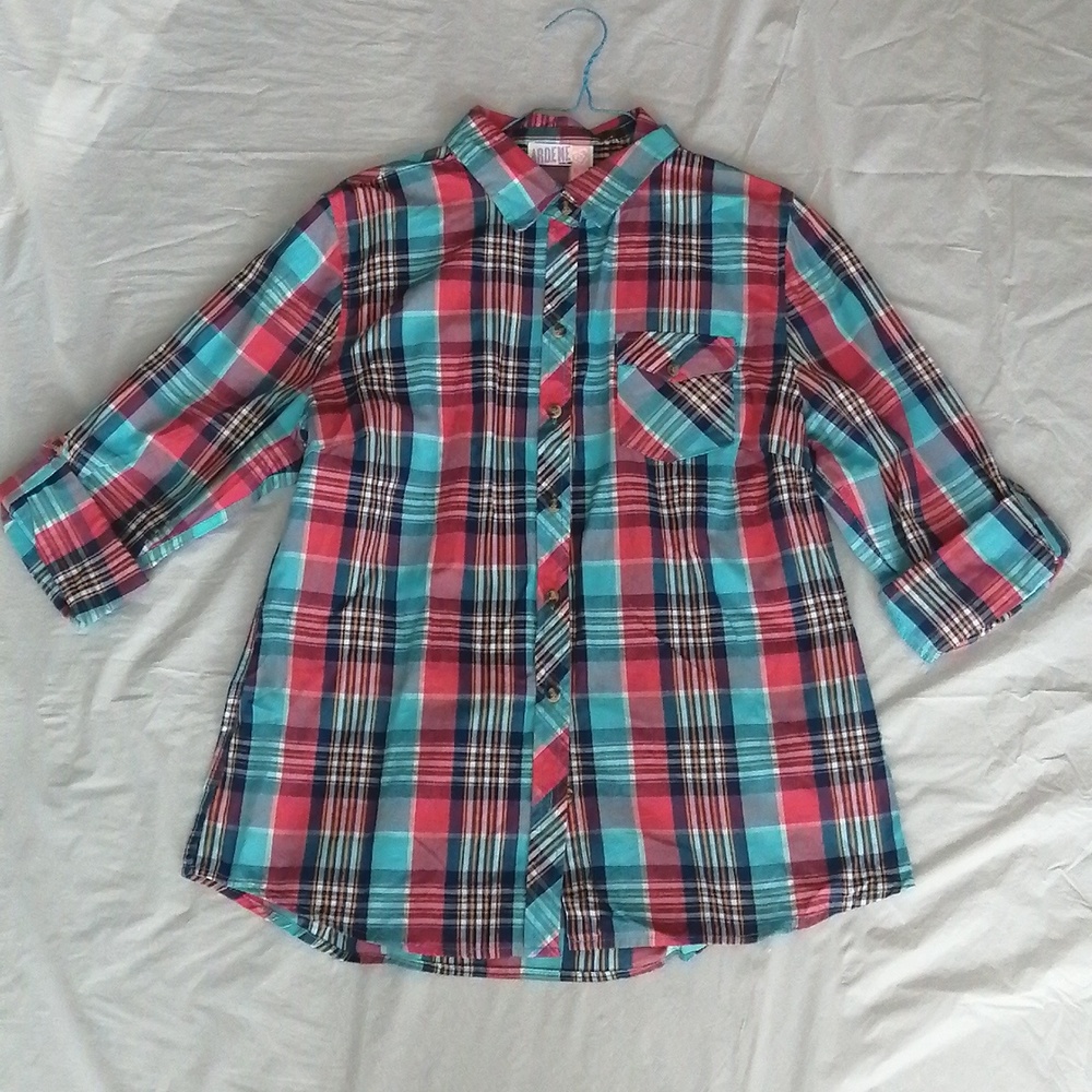 ARDENE WOMEN'S PLAID SHIRT